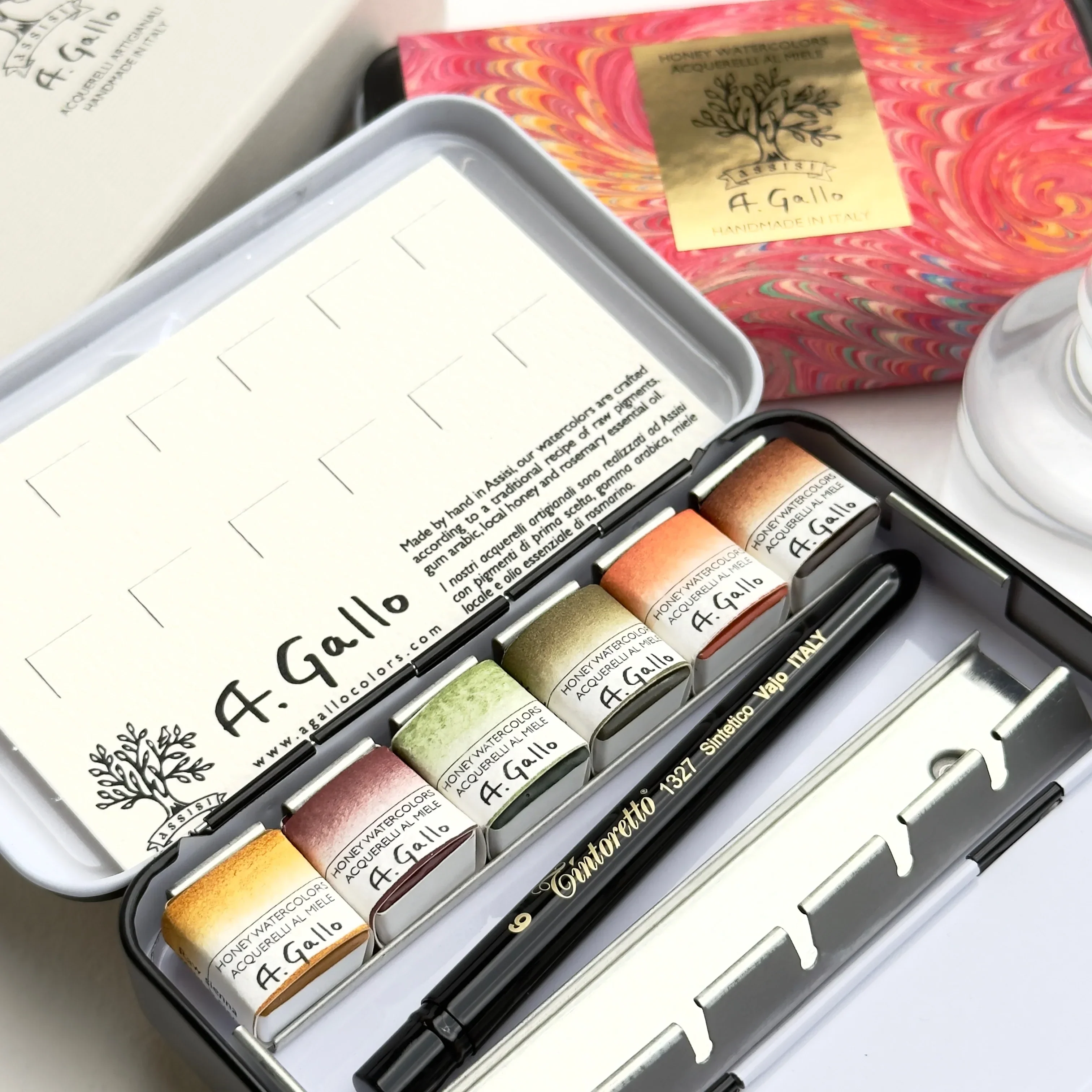 Earth - Handmade Watercolor Kit - Image 5