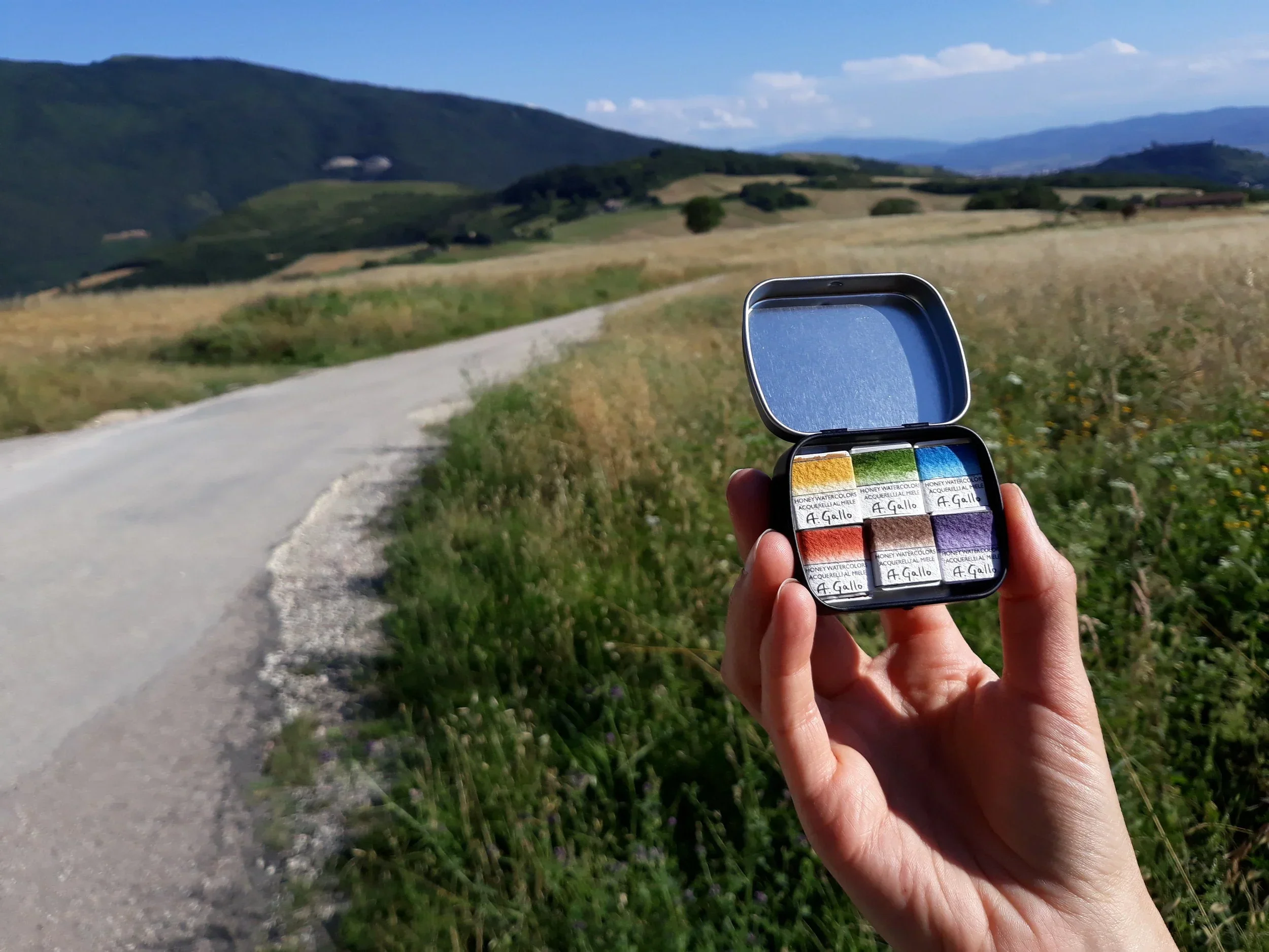 Landscape - Handmade Watercolor Kit - Image 5