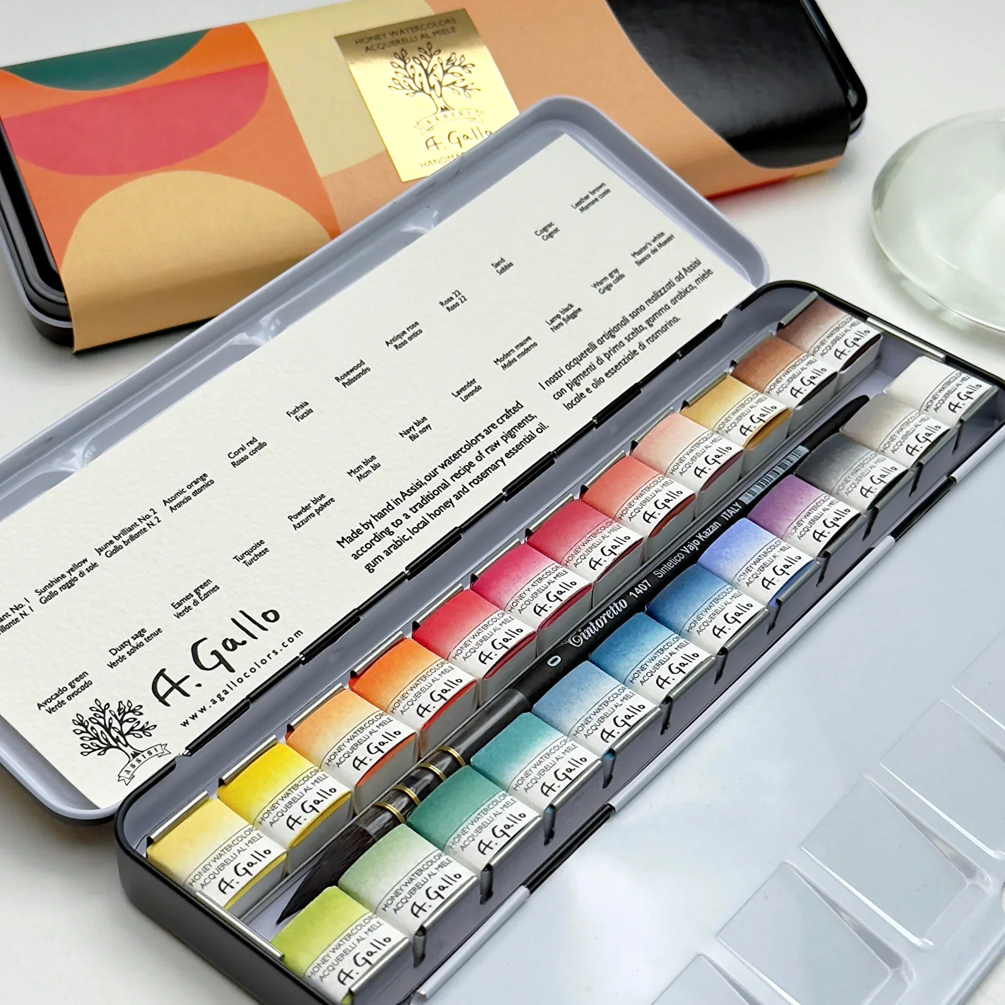 Mid-Century 24 - Handmade watercolor set - Image 5