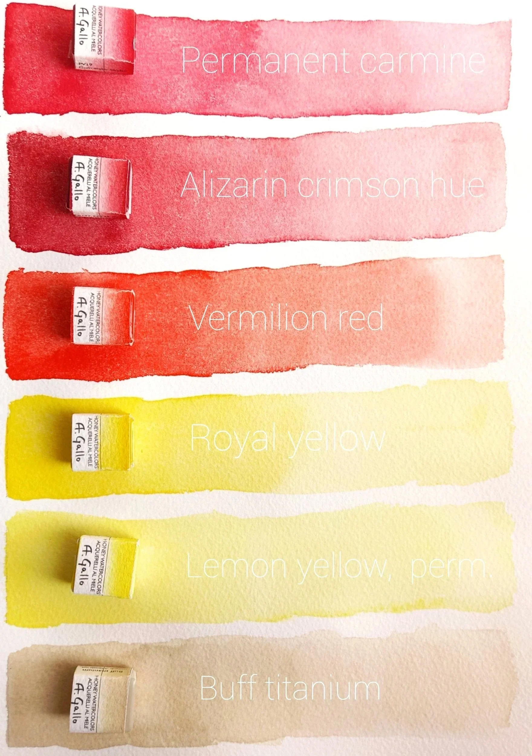 Mixing Palette - Handmade Watercolor set - Image 4