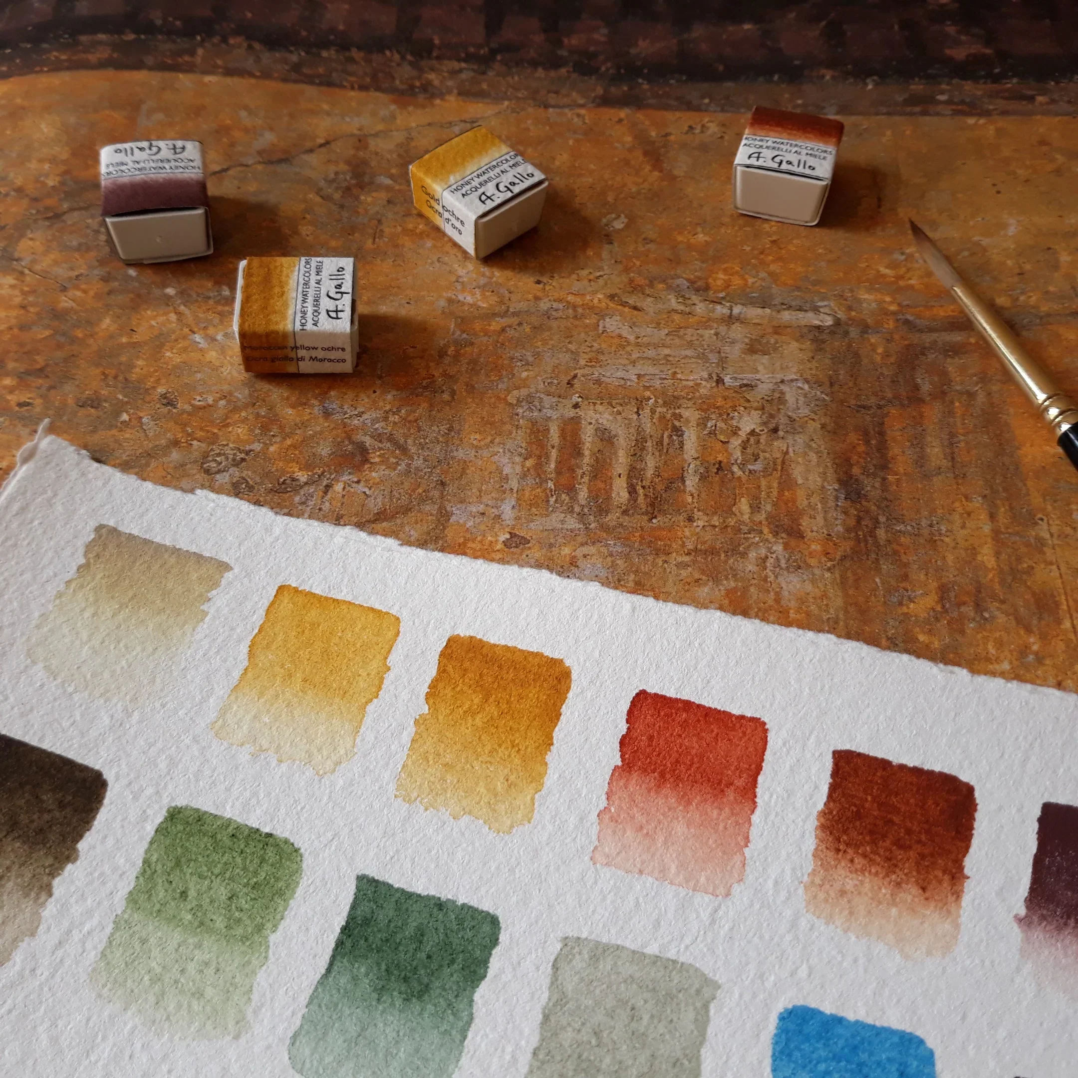 Naturale 1 - Handmade Watercolor Set - Image 4