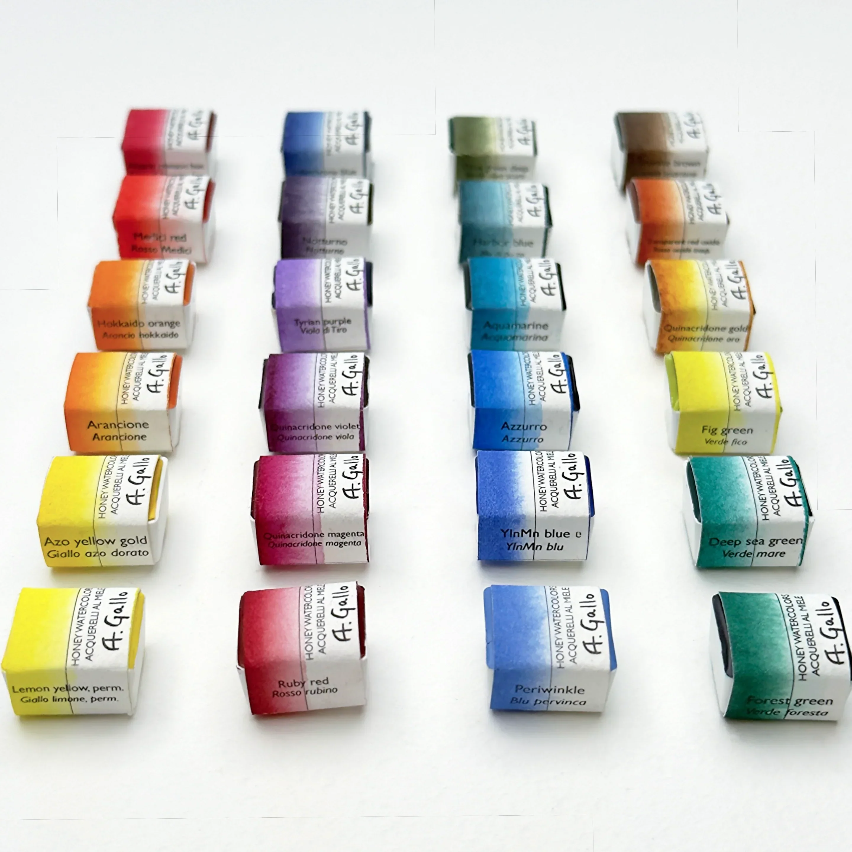 Signature 24 with Yln Mn blue - Handmade watercolor set - Image 7