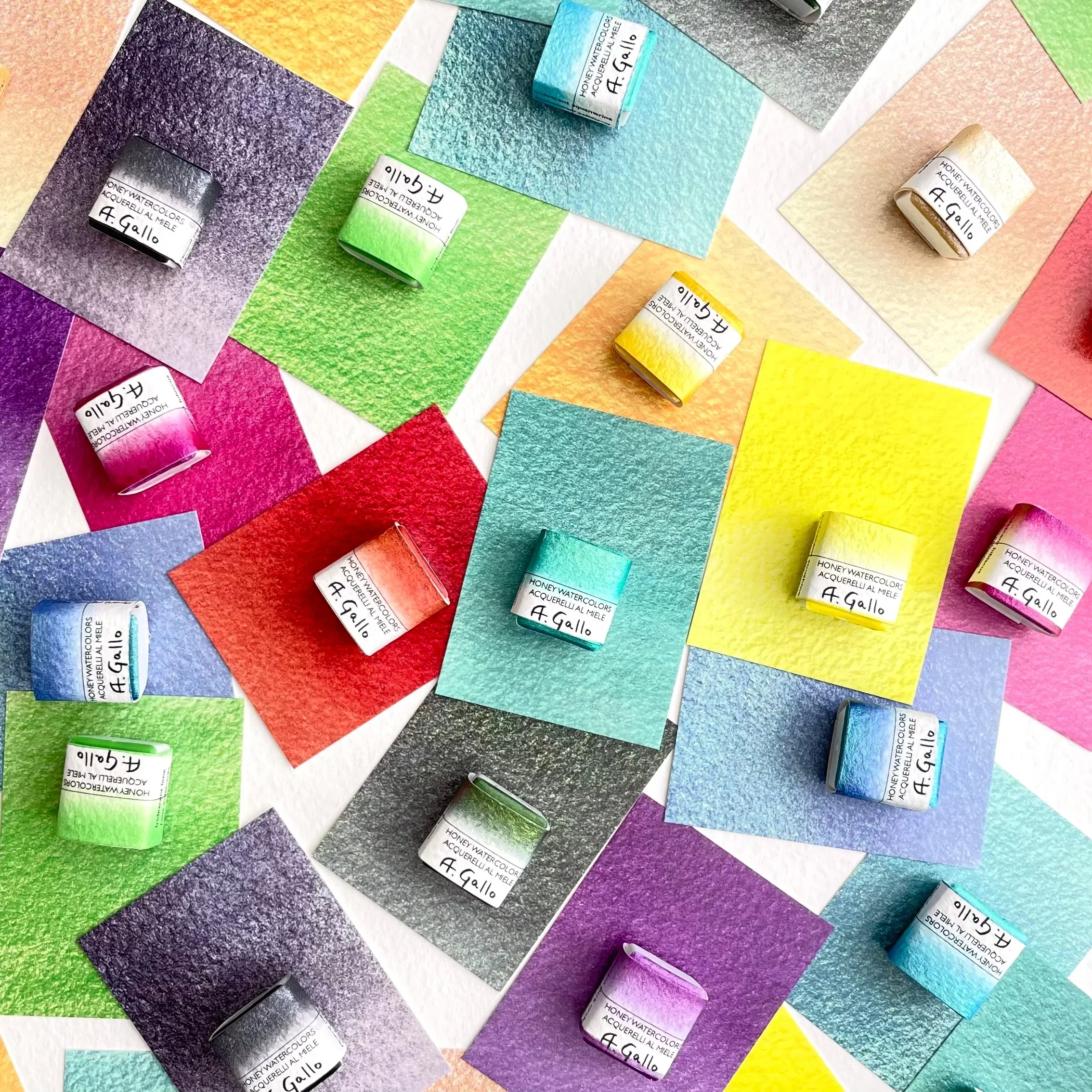 Soft Iridescent - Handmade watercolor set - Image 4